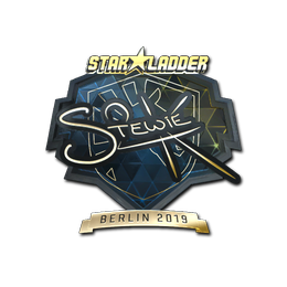 Sticker | Stewie2K (Gold) | Berlin 2019