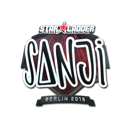 Sticker | SANJI (Foil) | Berlin 2019