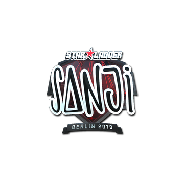 Sticker | SANJI (Foil) | Berlin 2019