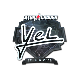 Sticker | yel (Foil) | Berlin 2019