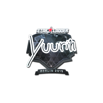 Sticker | yuurih (Foil) | Berlin 2019