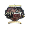 Sticker | xsepower (Gold) | Berlin 2019