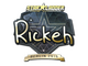 Sticker | Rickeh (Gold) | Berlin 2019