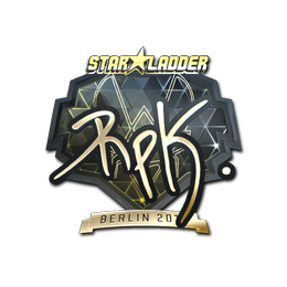Sticker | RpK (Gold) | Berlin 2019