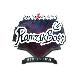 Sticker | Ramz1kBO$$ (Foil) | Berlin 2019