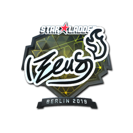 Sticker | Zeus (Foil) | Berlin 2019