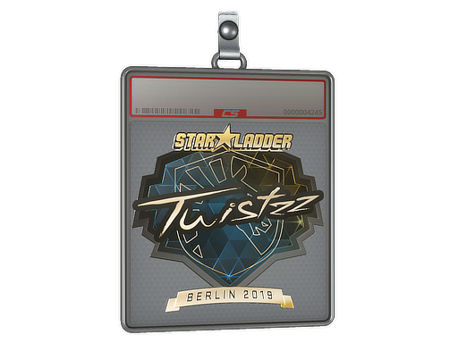 Sticker Slab | Twistzz | Berlin 2019 | Gold