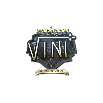 Sticker | VINI (Gold) | Berlin 2019