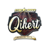 Sticker | qikert (Gold) | Berlin 2019