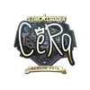 Sticker | CeRq (Gold) | Berlin 2019