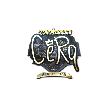 Sticker | CeRq (Gold) | Berlin 2019