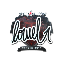 Sticker | loWel (Foil) | Berlin 2019