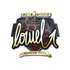 Sticker | loWel (Gold) | Berlin 2019