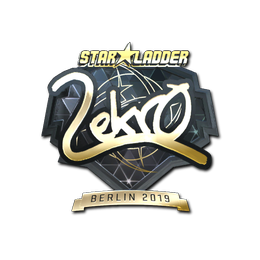 Sticker | Lekr0 (Gold) | Berlin 2019