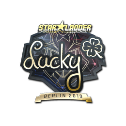 Sticker | Lucky (Gold) | Berlin 2019