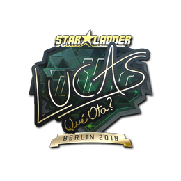 Sticker | LUCAS1 (Gold) | Berlin 2019