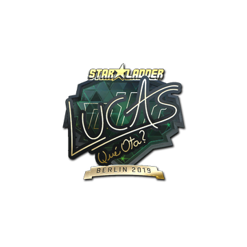 Sticker | LUCAS1 (Gold) | Berlin 2019