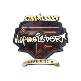 Sticker | olofmeister (Gold) | Berlin 2019