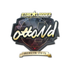 Sticker | ottoNd (Gold) | Berlin 2019