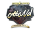 Sticker | ottoNd (Gold) | Berlin 2019