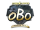 Sticker | oBo (Gold) | Berlin 2019