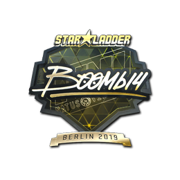 Sticker | Boombl4 (Gold) | Berlin 2019