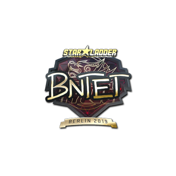 Sticker | BnTeT (Gold) | Berlin 2019