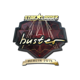 Sticker | buster (Gold) | Berlin 2019