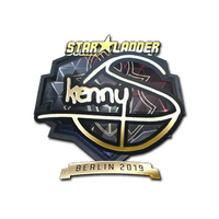 Sticker | kennyS (Gold) | Berlin 2019