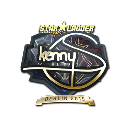 Sticker | kennyS (Gold) | Berlin 2019