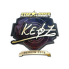 Sticker | Keoz (Gold) | Berlin 2019