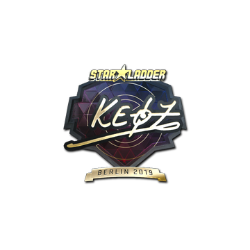 Sticker | Keoz (Gold) | Berlin 2019