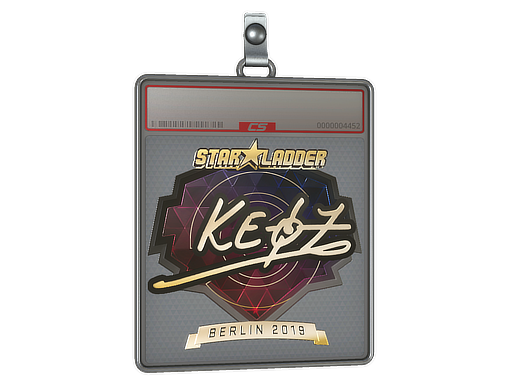 Sticker Slab | Keoz (Gold) | Berlin 2019