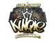 Sticker | kinqie (Gold) | Berlin 2019