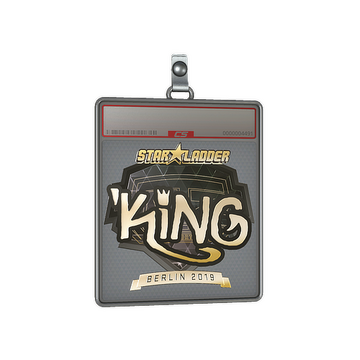 Sticker Slab | kNgV- (Gold) | Berlin 2019