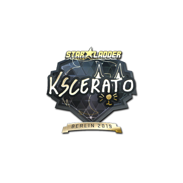 Sticker | KSCERATO (Gold) | Berlin 2019