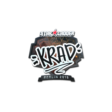 Sticker | Krad (Foil) | Berlin 2019