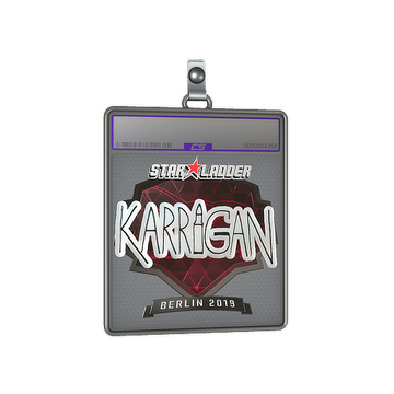 Sticker Slab | karrigan (Foil) | Berlin 2019