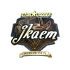 Sticker | jkaem (Gold) | Berlin 2019