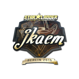 Sticker | jkaem (Gold) | Berlin 2019