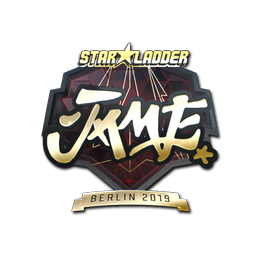 Sticker | Jame (Gold) | Berlin 2019