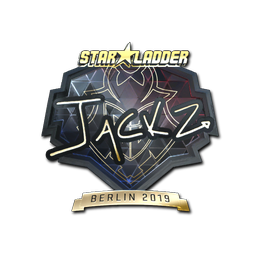 Sticker | JaCkz (Gold) | Berlin 2019