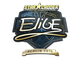 Sticker | EliGE (Gold) | Berlin 2019