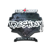 Sticker | DeStiNy (Foil) | Berlin 2019