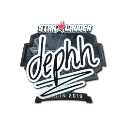 Sticker | dephh (Foil) | Berlin 2019