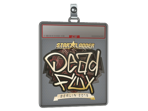 Sticker Slab | DeadFox | Berlin 2019 | Gold