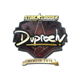 Sticker | dupreeh (Gold) | Berlin 2019