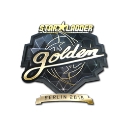 Sticker | Golden (Gold) | Berlin 2019