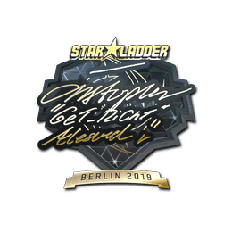 Sticker | GeT_RiGhT (Gold) | Berlin 2019