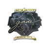 Sticker | gade (Gold) | Berlin 2019